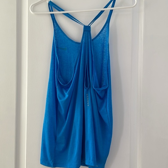 Blue Nike workout tank top - Picture 2 of 2